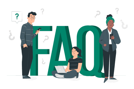 Ilustração de uma pessoa fazendo uma pergunta