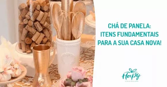 Imagem destaque do post Chá de panela: lista de presentes