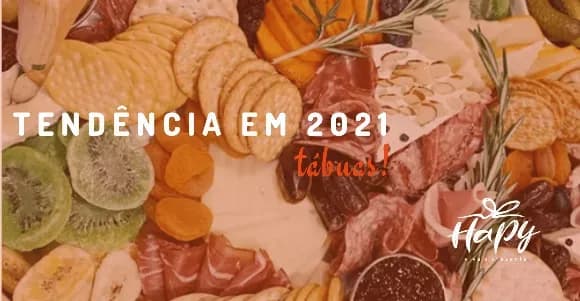 Imagem destaque do post Tábuas de tudo nas pequenas comemorações em 2021