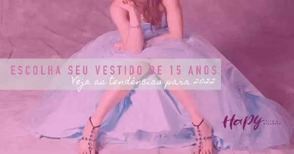 Imagem destaque do post Vestidos  de 15 anos em 2022