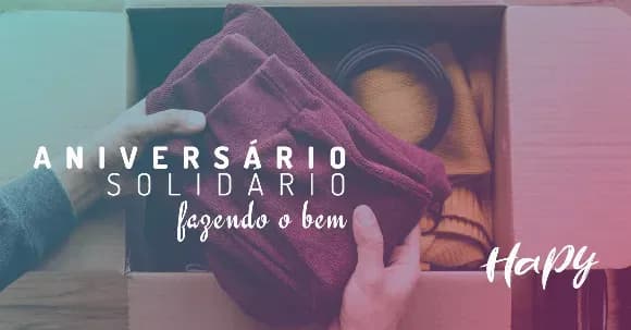 Imagem destaque do post Aniversário Solidário